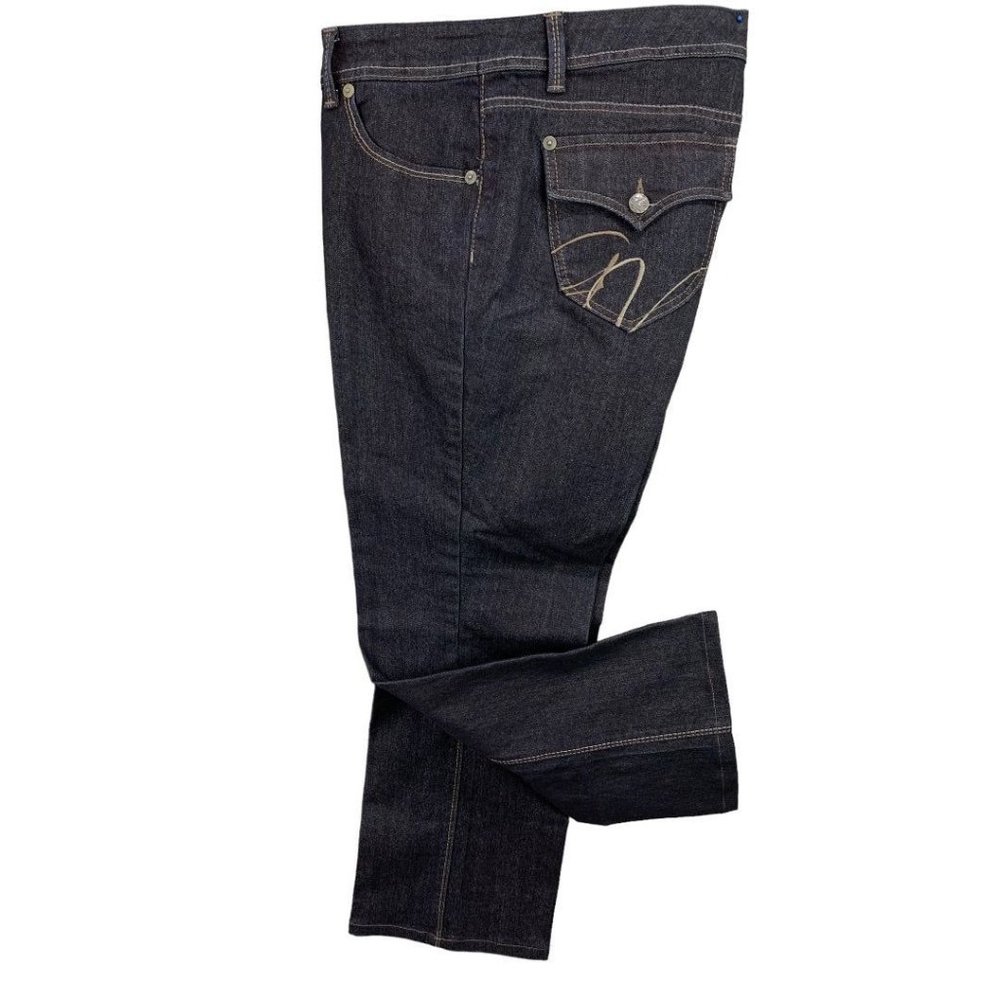 14P Gloria Vanderbilt Women's Isadora‎ Bootcut Dark Wash Denim Jeans